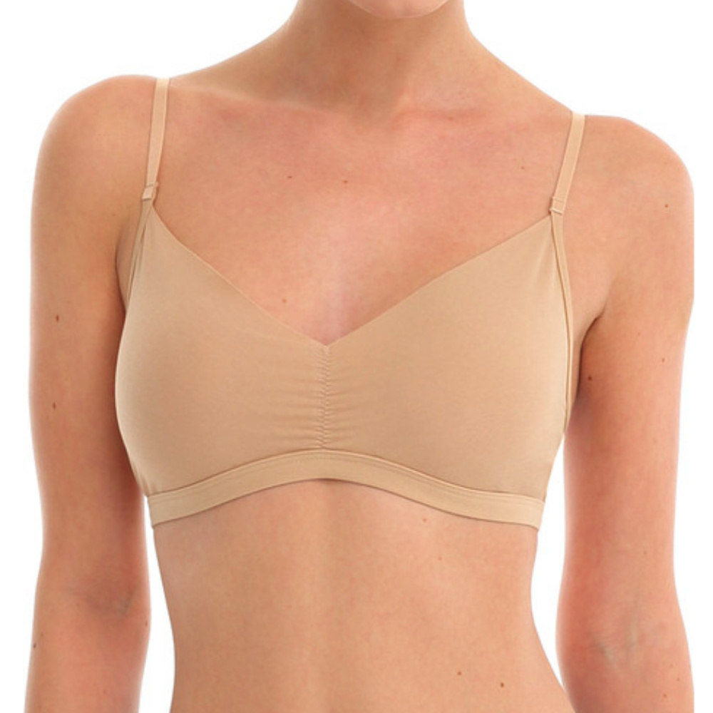 Commando Women's Soft Cup Cotton Bra Sz M